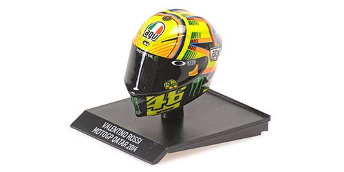 HELMET - VALENTINO ROSSI - MOTOGP QATAR 2014