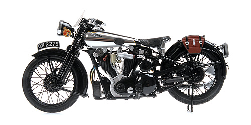 BROUGH SUPERIOR SS 100 'T.E. LAWRENCE' - 1932 - BLACK