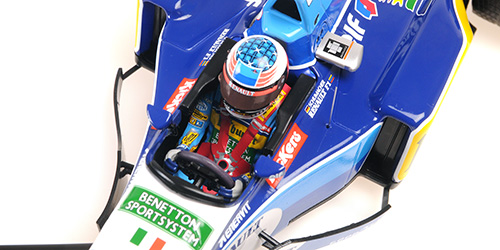 BENETTON RENAULT B195 - MICHAEL SCHUMACHER - WINNER JAPANESE GP 1995 W/RAIN TYRES