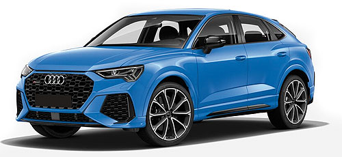 AUDI RS Q3 SPORTBACK - 2019 - BLUE