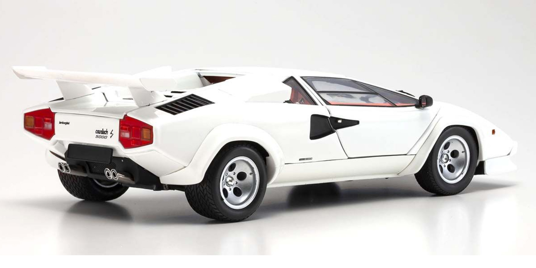 LAMBORGHINI COUNTACH LP500S - WHITE - (08320E)