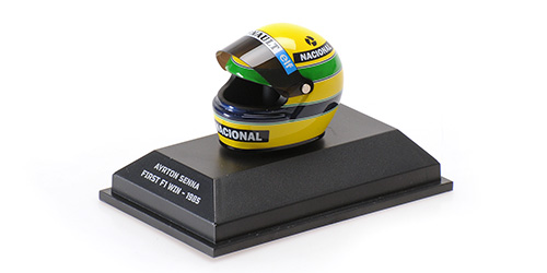HELMET - AYRTON SENNA - FIRST F1 WIN - 1985