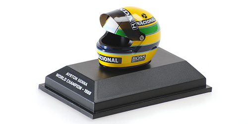HELMET - AYRTON SENNA - WORLD CHAMPION - 1988