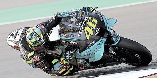 AGV HELMET - VALENTINO ROSSI - WINTER TEST QATAR 2021