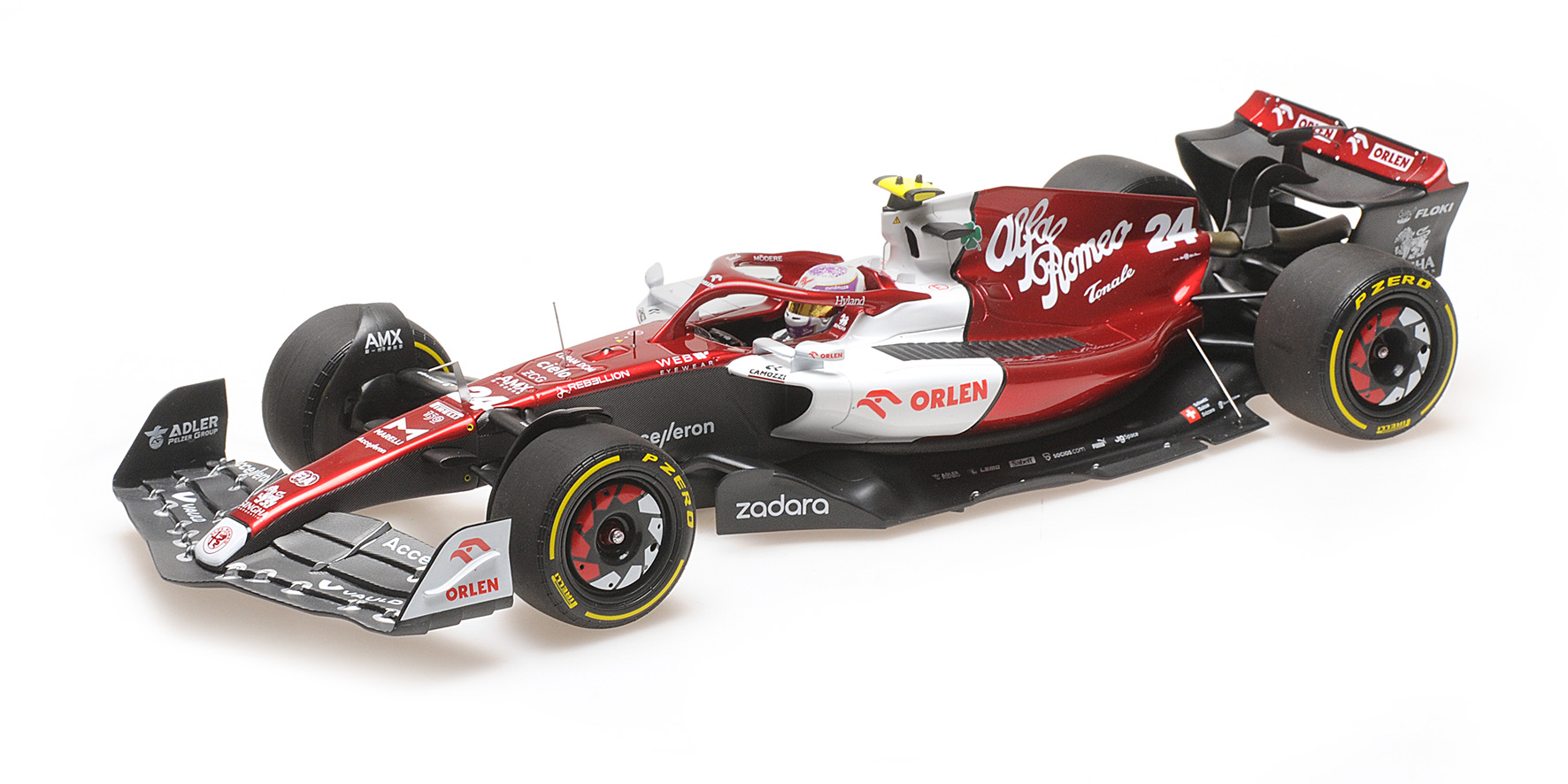 ALFA ROMEO F1 TEAM ORLEN C42 - GUANYU ZHOU - BAHRAIN GP 2022