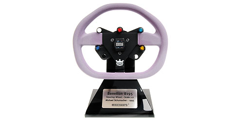 BENETTON RENAULT B195 STEERING WHEEL - MICHAEL SCHUMACHER - 1995