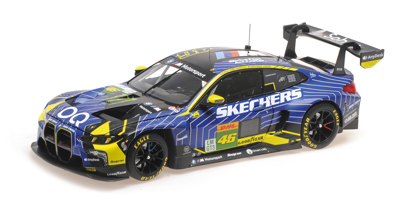 BMW M4 GT3 EVO – TEAM WRT - V. ROSSI - A. AL HARTHY - K. VAN DER LINDE – 6H IMOLA 2025 POLE POS.
