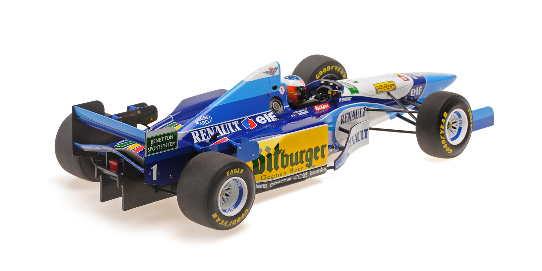 BENETTON RENAULT B195 - MICHAEL SCHUMACHER - WORLD CHAMPION 1995